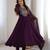 Heavy fox georgette embroidery sequence and jari work wine readymade ethnic gown
