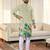Multi color digital printed straight men kurta