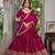Pink Designer Party Wear Lehenga Choli with Embroidery |