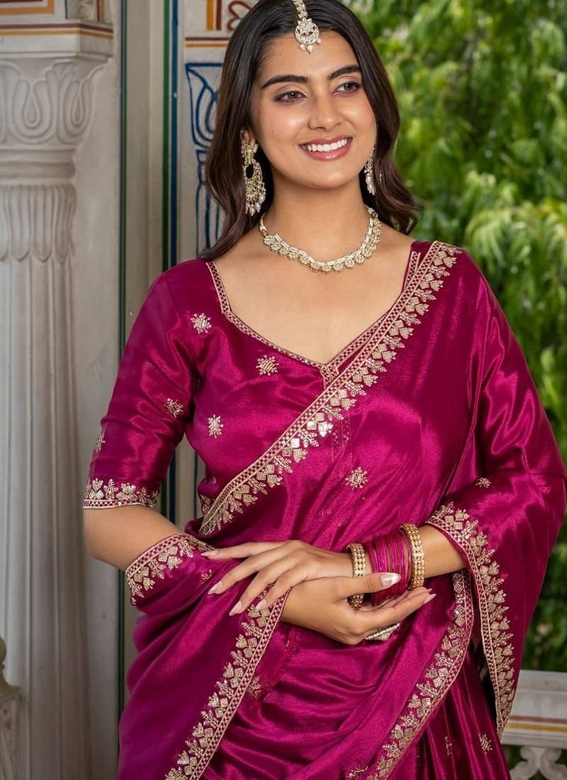 Pink Designer Party Wear Lehenga Choli with Embroidery |