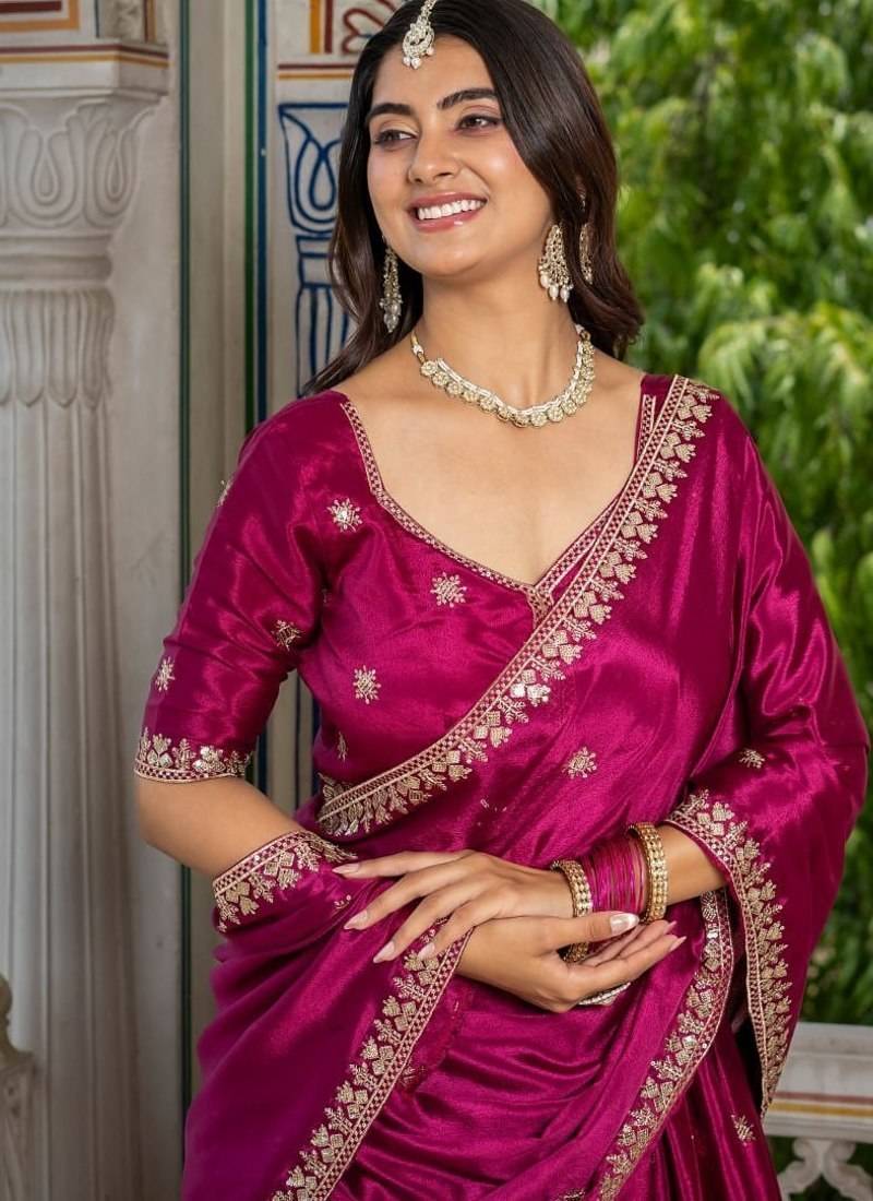 Pink Designer Party Wear Lehenga Choli with Embroidery |