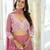 Premium Pink Party Wear Lehenga Chol