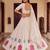White Designer Party Wear Lehenga Choli with Embroidery