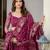 Magenta Designer Party Wear Lehenga Choli with Embroidery