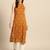 Women yellow bandhani printed kurta