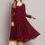 Women maroon ethnic motifs embellished georgette anarkali kurta
