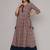 Ethnic motifs printed anarkali kurta