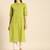 Women mandarin collar straight kurta