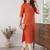 Women mandarin collar straight republic day republic day kurta