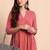 Dobby self design empire chiffon kurta