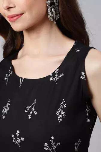 Printed straight kurta
