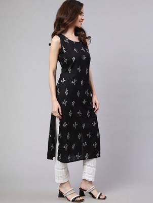 Printed straight kurta 3