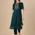 Yoke design thread work a-line kurta