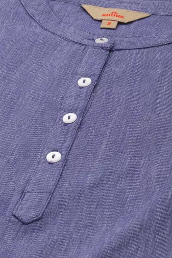 Mandarin collar pure cotton kurta