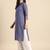 Mandarin collar pure cotton kurta