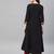 Geometric yoke design flared sleeves thread work anarkali kurta