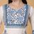 Floral printed notch neck pure cotton straight kurta