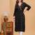 Women printed gotta patti floral kurta