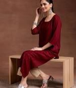 Women sequinned kurta
