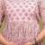Floral printed pleated gotta patti maternity pure cotton anarkali kurta