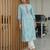 Ethnic motifs printed round neck pure cotton straight kurta