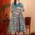 Women floral printed maternity anarkali kurta