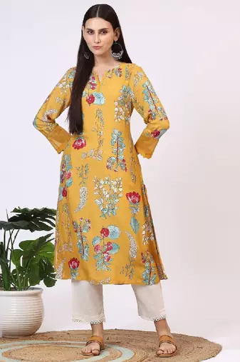Women printed kurta