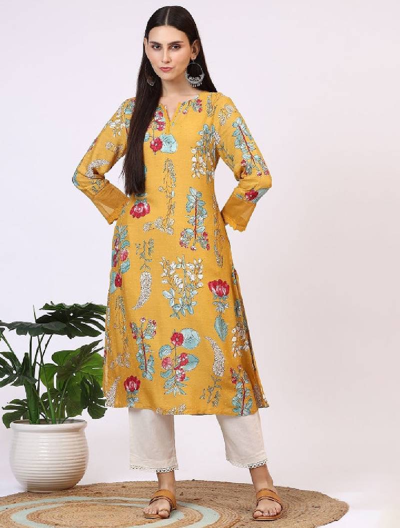 Women printed kurta