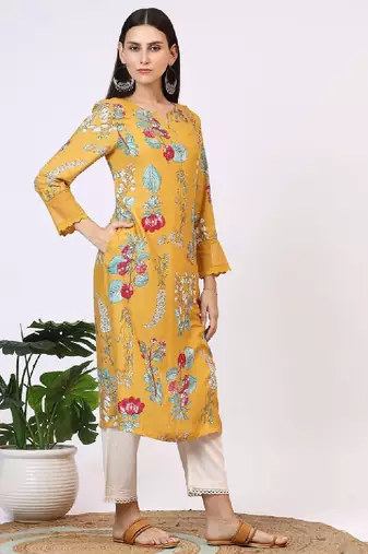 Women printed kurta