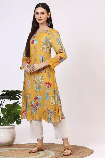 Women printed kurta