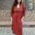 Women floral printed pure cotton straight kurta