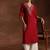 Women yoke design thread work kurta