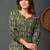 Women paisley printed puff sleeves pure cotton kurta