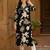 Floral printed v-neck straight rayon kurta