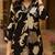 Floral printed v-neck straight rayon kurta