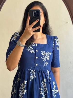 Women blue viscose rayon kurtas 2