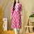 Women ethnic motifs printed daily cotton straight kurta