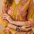 Floral printed cotton straight kurta