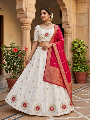 ew designer pure gota patti work lehanga  1