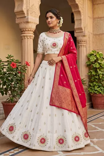 ew designer pure gota patti work lehanga 