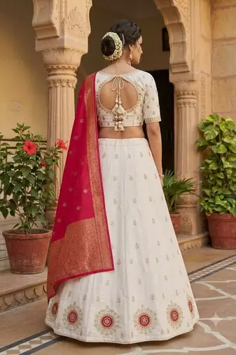 ew designer pure gota patti work lehanga 