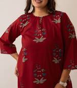 Women floral printed indie prints kurta