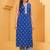 Women geometric printed thread work kurta