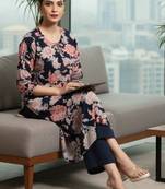 Women floral printed kurta