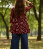 Women ethnic motifs printed kurta