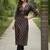 Women ethnic motifs printed kurta
