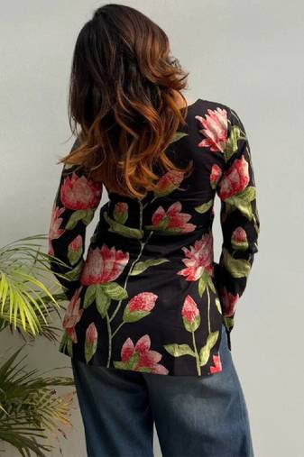 Women floral printed kurta