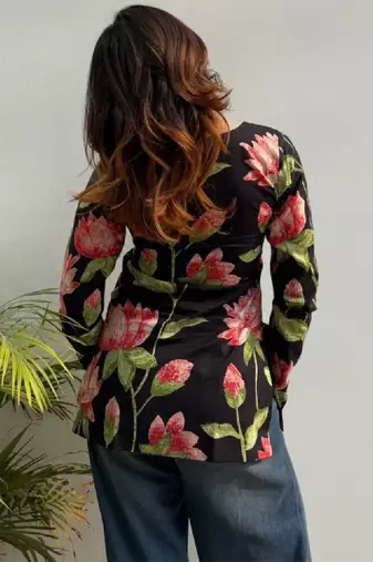 Women floral printed kurta