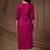 Women ethnic motifs embroidered kurta