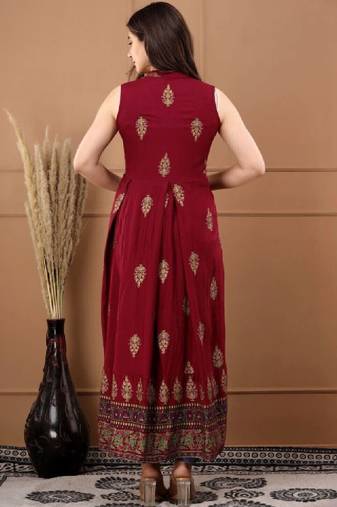 Women anarkali kurta